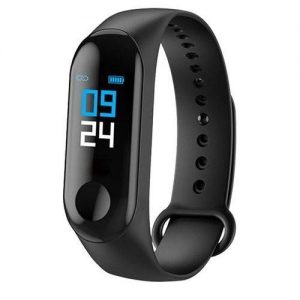 Relógio Inteligente Smartband M3 Monitor Cardíaco Lançamento