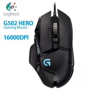 Mouse Gamer Logitech RGB Proteus Spectrum G502 Preto